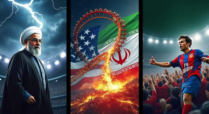 découvrez en 2 minutes l'essentiel : l'iran défie trump, les prix du pétrole s'envolent et le psg renverse chelsea dans un match intense.