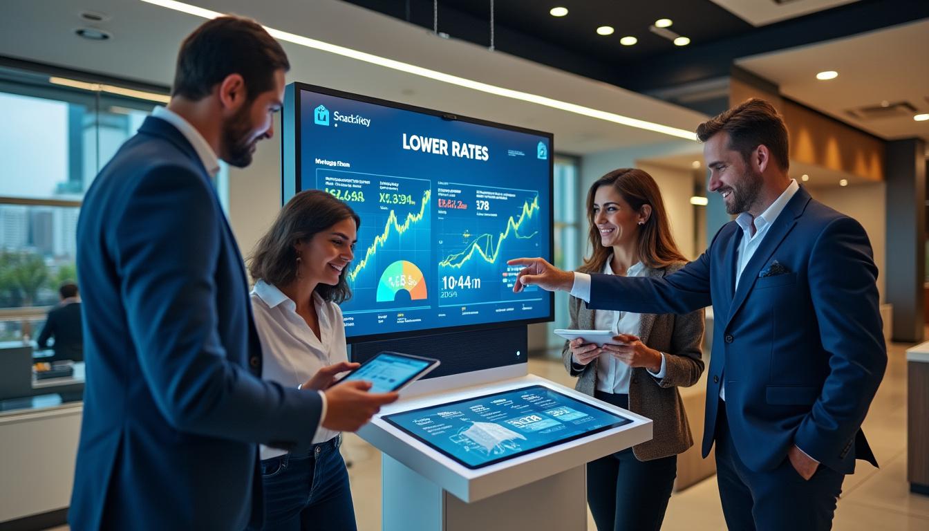 découvrez comment les banques proposent des prêts immobiliers à taux réduits pour attirer et séduire les emprunteurs dans une opération charme avantageuse.