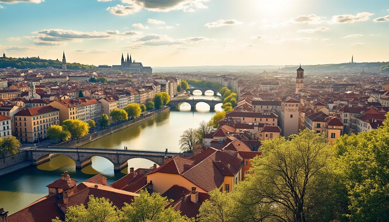 découvrez un mardi ensoleillé et agréable à lyon avec des températures douces atteignant jusqu'à 18°c, parfait pour profiter de la journée en plein air.