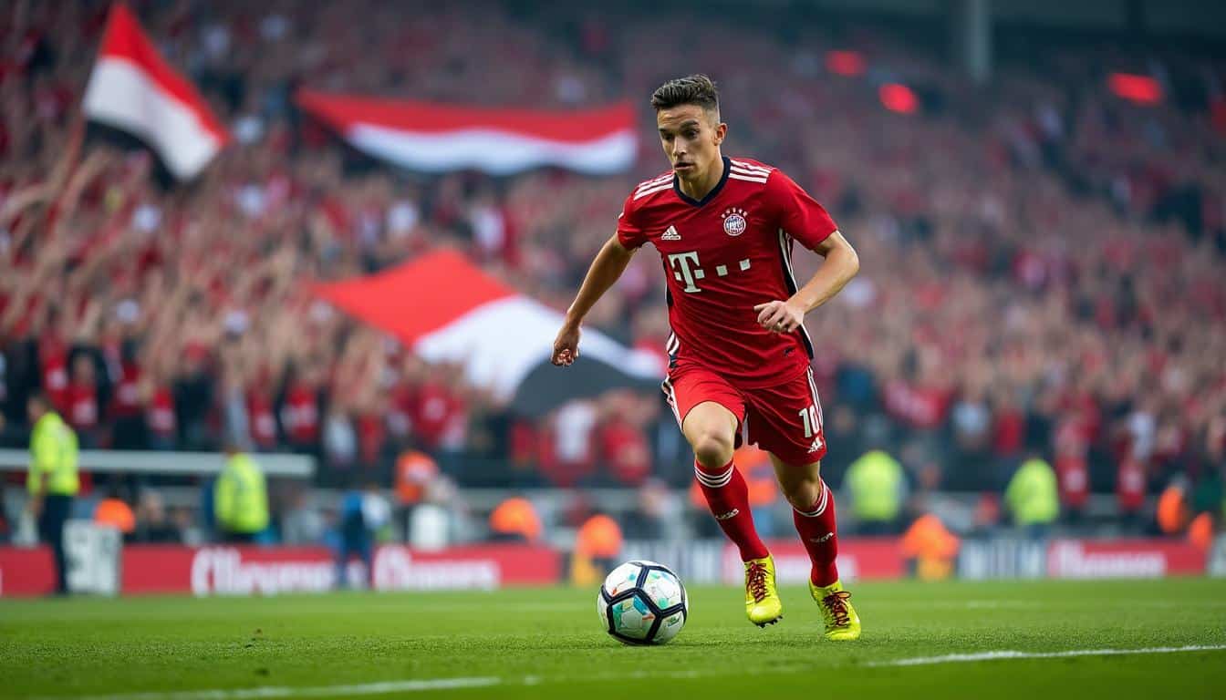 découvrez le jeune prodige du fc bayern munich, déjà comparé à kaká, qui fait sensation avec des rumeurs brûlantes autour de son avenir.