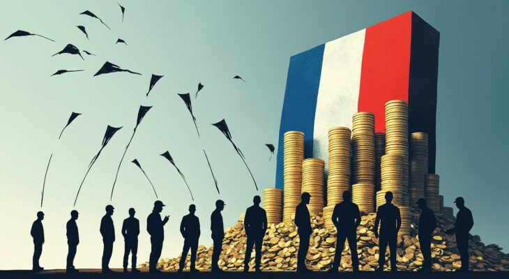 découvrez comment le salaire des travailleurs français contribue au remboursement de la dette nationale dans le contexte du grand déclassement économique.