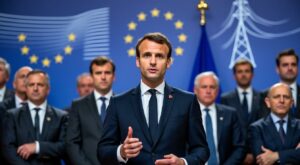 macron réactive la proposition des euro-obligations pour soutenir la lutte contre la crise énergétique, tandis que bruxelles reste prudente face à cette initiative.