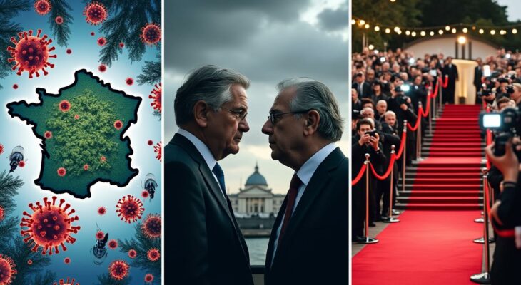 découvrez en 2 minutes les dernières actualités : le hantavirus en france, les tensions délicates avec l’iran et les moments forts du festival de cannes.