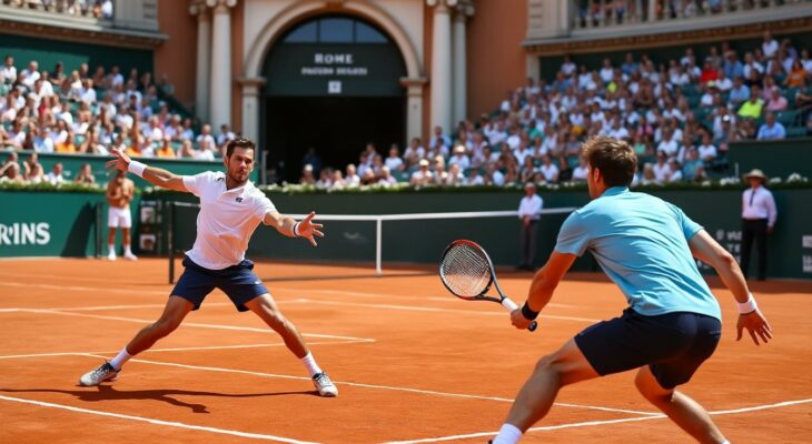 découvrez la brillante qualification de jannik sinner face à l'autrichien sebastian ofner lors du masters 1000 de rome, un match intense et passionnant.