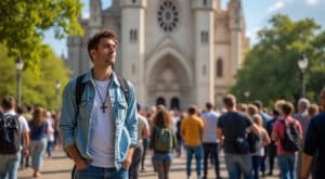 découvrez le témoignage unique de cyprien, 29 ans, lors de sa quinzième participation au pèlerinage de la pentecôte à chartres. plongez dans une expérience riche en émotions et traditions.