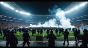 découvrez les enjeux et les mesures prises pour faire face aux casseurs lors de la soirée de finale de la ligue des champions, entre passion sportive et maintien de l'ordre.