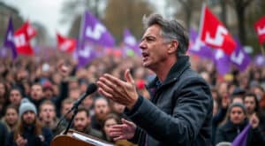 jean-luc mélenchon évoque lors d'un meeting l'antifascisme comme un mythe mobilisateur essentiel pour la france insoumise (lfi), soulignant son rôle central dans la mobilisation politique du mouvement.