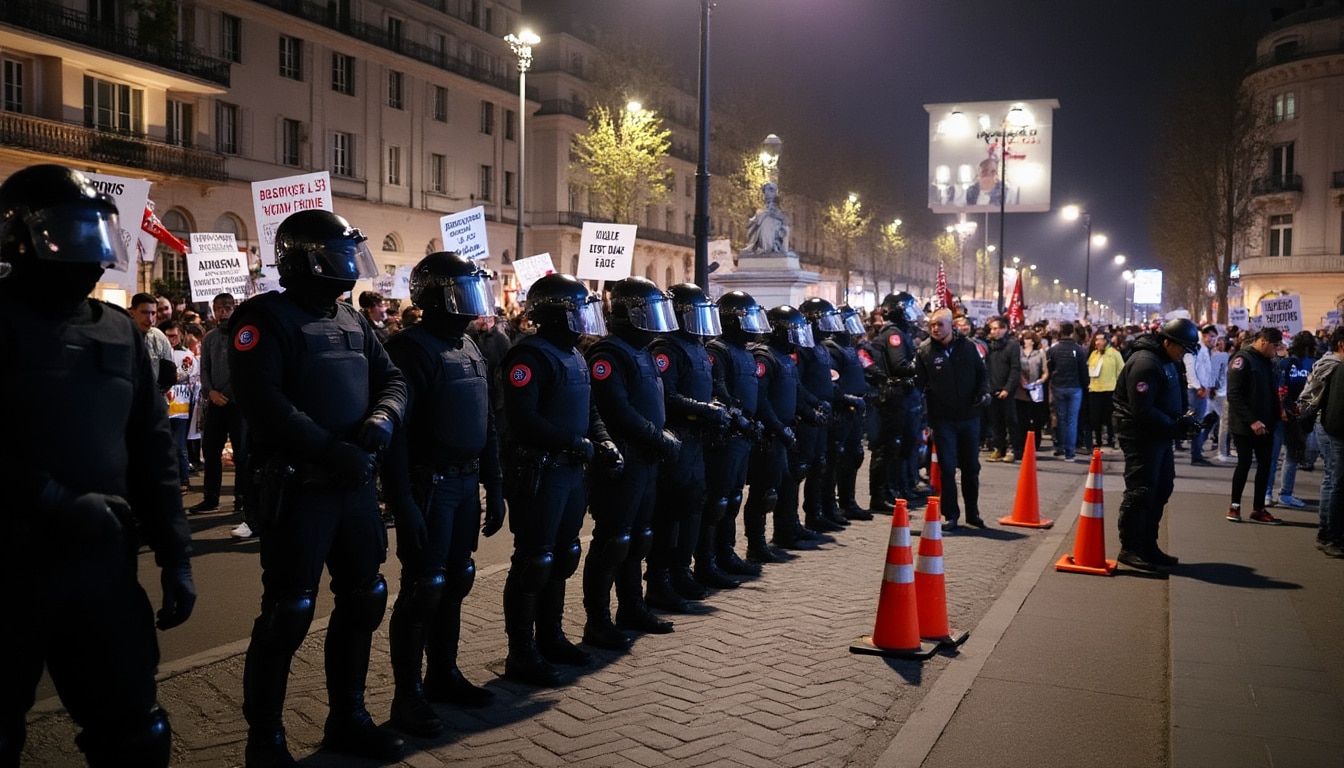 analyse des violences survenues après la victoire du psg et interrogation sur l'efficacité du contrôle des autorités face à ces débordements.