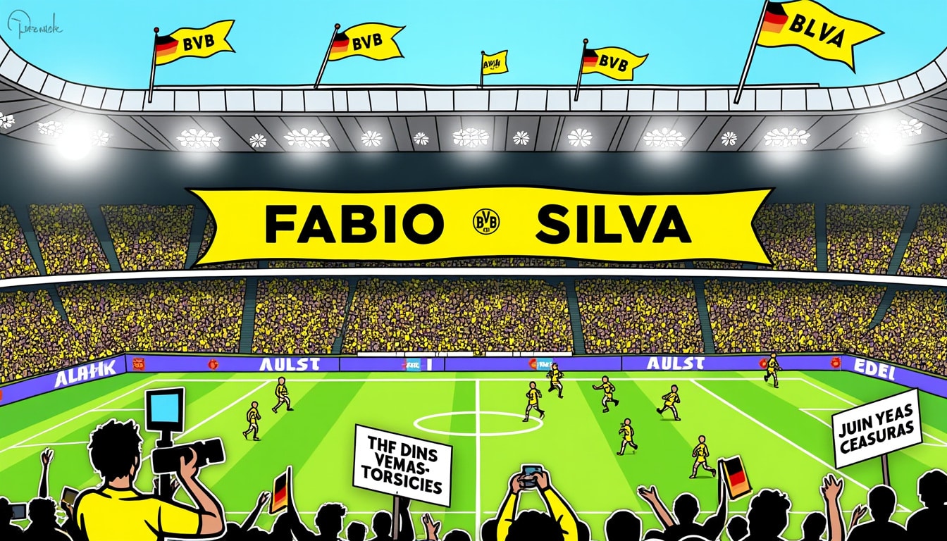découvrez les dernières rumeurs autour de fabio silva au borussia dortmund, avec plusieurs clubs intéressés par le jeune attaquant portugais. suivez toutes les infos et transferts à venir !