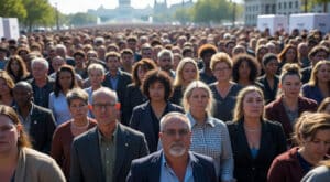julien odoul met en avant la déclaration de marine le pen : « le peuple, gardien ultime de notre démocratie », soulignant l'importance de la participation citoyenne pour préserver nos valeurs démocratiques.