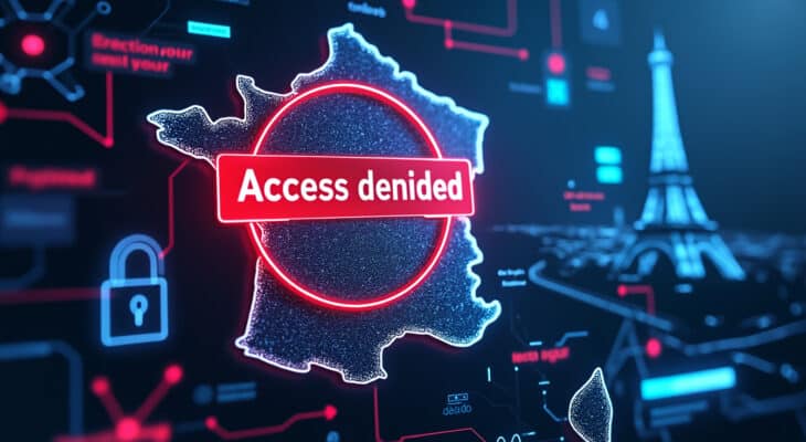 la france limite l'accès depuis son territoire au site d'actualités polymarket basé à paris, renforçant ainsi ses contrôles sur l'information en ligne.