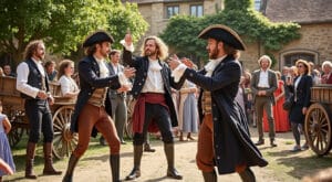 découvrez la troupe itinérante 'molière en mouvement' qui présente une pièce d'actualité captivante au cœur du nord de l’anjou, mêlant théâtre classique et modernité.
