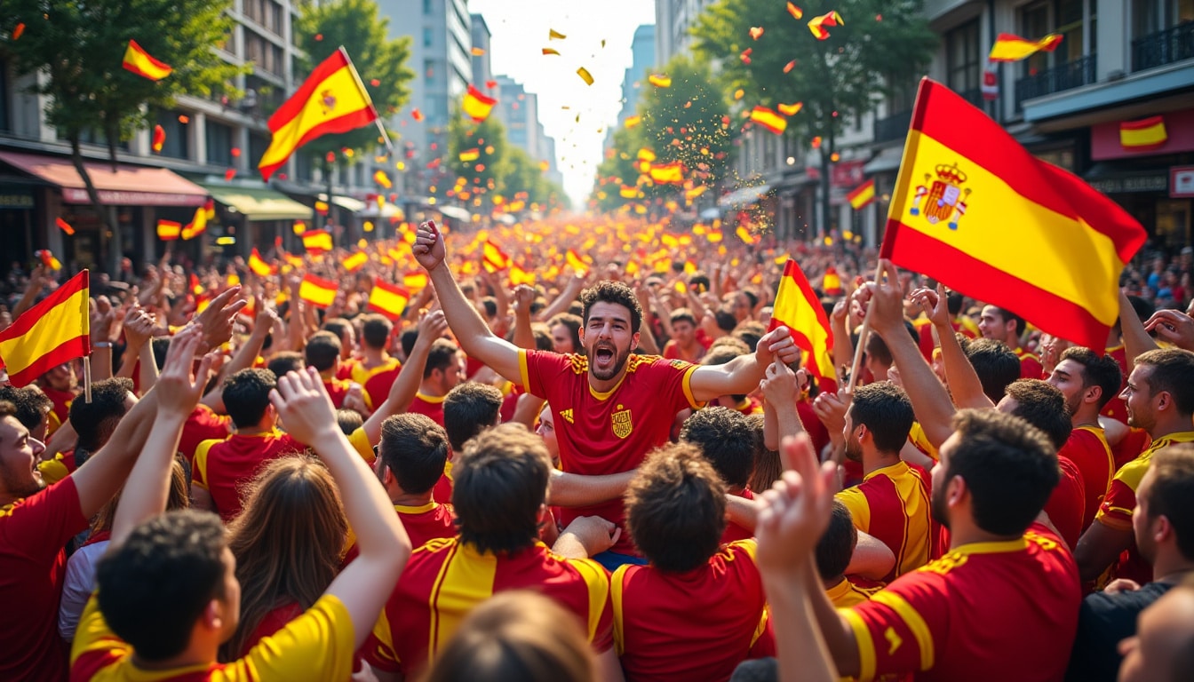 découvrez comment la presse espagnole s'enflamme et rêve de la coupe du monde après un exploit mémorable lors d'une leçon mondiale spectaculaire.