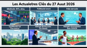 découvrez les actualités essentielles du 27 août 2026 avec la matinale rtl de 7h30, votre rendez-vous quotidien pour bien commencer la journée.
