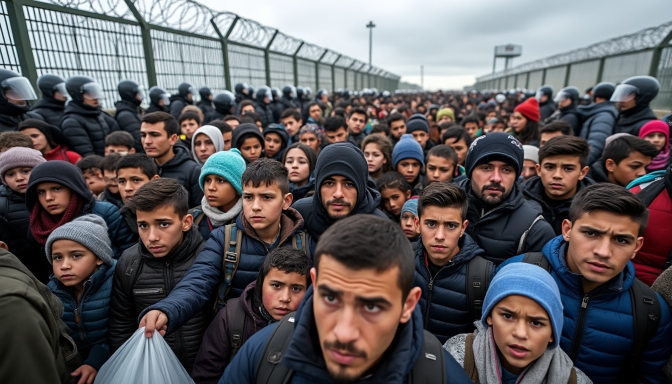 découvrez l'analyse de chaunu sur l'actualité des migrants à ceuta et le débat controversé autour des « envahisseurs » en corse, entre enjeux humanitaires et politiques.