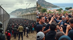 analyse approfondie de l'actualité par chaunu sur la situation des migrants à ceuta et le débat polémique autour des « envahisseurs » en corse.