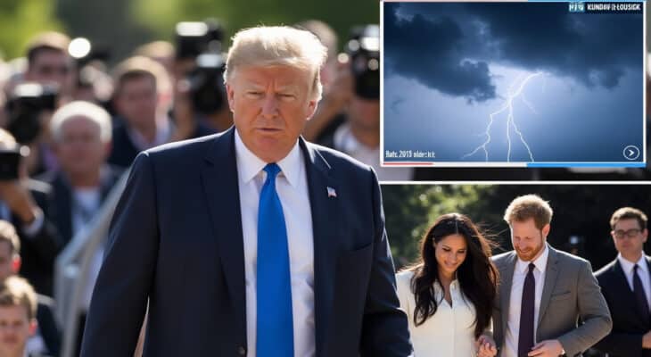 découvrez les dernières nouvelles dans le point rapide de midi : l'entrée surprise de trump, le retour tant attendu d'harry et meghan, ainsi qu'une alerte météo en cours à ne pas manquer.