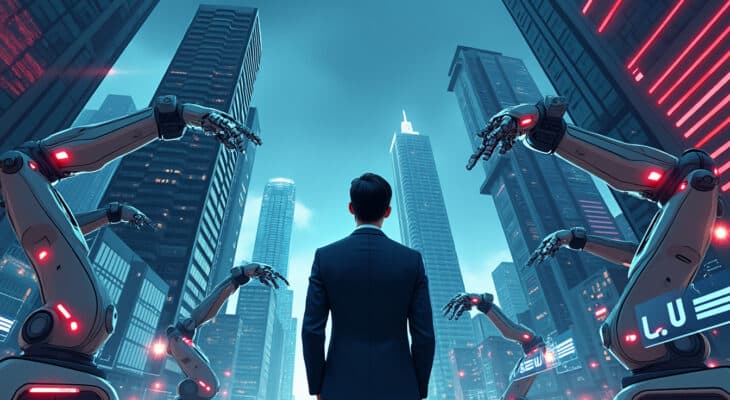 analyse du 13/08 sur l'impact sévère de l'intelligence artificielle sur le taux d'emploi des jeunes dans le secteur des affaires à chypre.